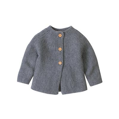 China Anti-wrinkle New Arrival Latest Design Autumn Winter Outwear Thermal Coat For Babies Sweater Coat for sale