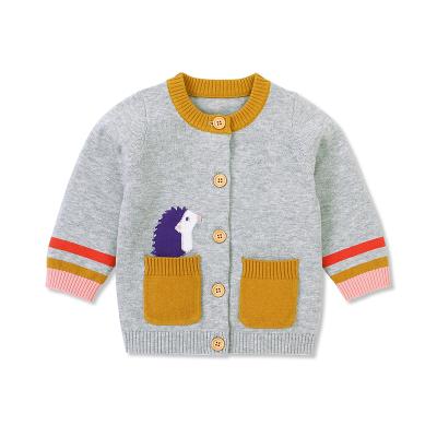 China Anti-wrinkle manufacturing professional fashion child heavy sweater baby coat girl new outwear and coats baby for sale