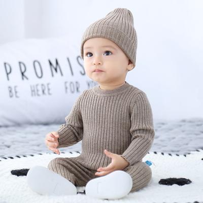 China Wholesale Antibacterial Kids Outfits Wear Winter Newborn Toddler Infant Baby Clothing Sets For Babies Boy Clothes Sets Overalls for sale