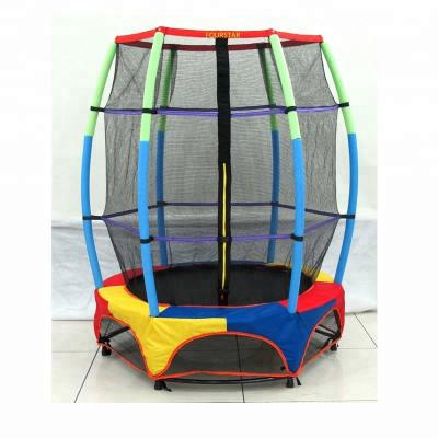 China With New Protective Net Four Star Design For Kids Indoor Mini Jumping Gymnastic Trampoline for sale