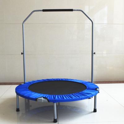 China Plastic home gym equipment, mini tranpoline with handle for kids, bungee trampoline for sale