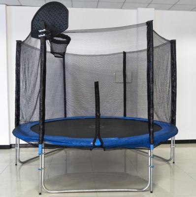 China Fitness Sports Trampolines With 10FT Basketball Hoop for sale