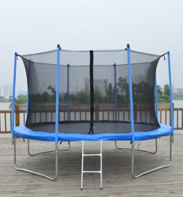 China With protective net 12ft trampoline with inner safety net for outdoor children for sale