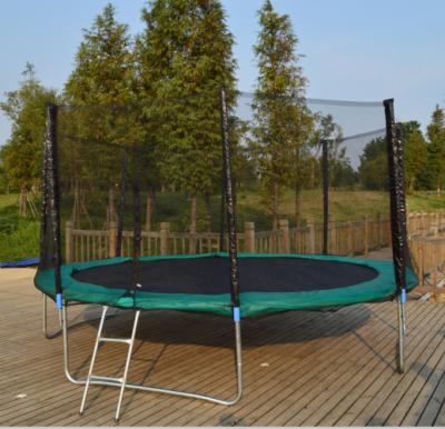 China Without New Arrival 14FT Protective Net Spring Big Bungee Jumping Single Trampoline for sale