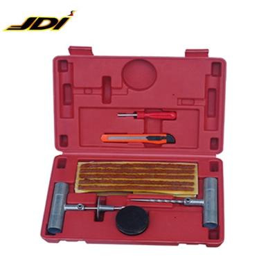 China Zinc Alloy Hand With Needle JDI-Q43 27pcs Steel Heavy Duty Tire Repair Tool Kit for sale