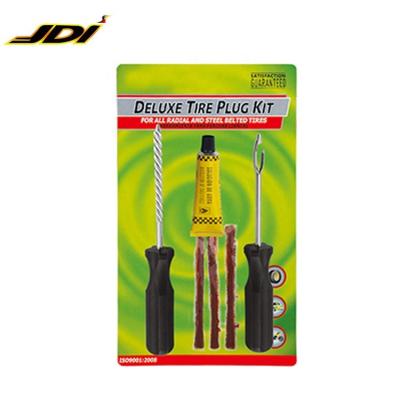 China Plastic hand with steel needle JDI-Q615 6pcs car tire /tire repair kits for sale