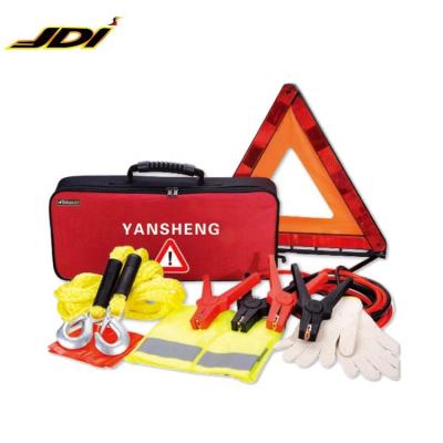 China JDI-QZH23 57*41*28 Safety Roadside Auto Safety Car Auto Emergency Tool Kit for sale