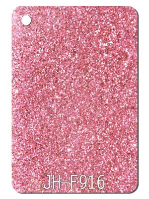 China 3MM 4x8 FT Pink Glitter PMMA Acrylic Sheet Ceiling Panels Home Hotel Decor for sale