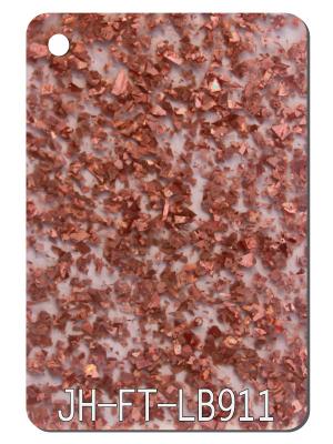 China 3mm Thick Irregular Confetti Glitter PMMA Sheet For Gift Box Handicrafts for sale