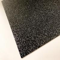 China De lichtgewichtzwarte schittert Acrylblad 8mm voor Handtasdecoratie Te koop