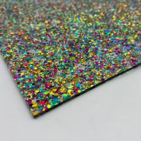 China Colorful Dots 1/8 in Glitter Cast Acrylic Sheet Panel For Handmade Earrings for sale