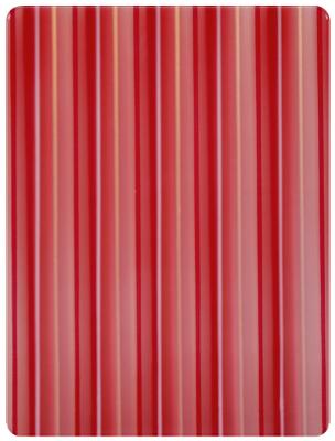 China 1/8 Inch Red Striped Cast Pearl Acrylic Sheets Board DIY Crafts Furniture Decor for sale