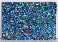 China Confetti Chunky Flakes Glitter Cast Acrylic Sheet For Handcraft 4mm Thick en venta