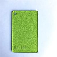 China Cutting Transparent Green Glitter Acrylic Sheets 1/8inch PMMA Plexiglass for sale