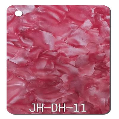 China Multifunction Plexiglass Pearl Acrylic Sheets Pink Color 48 X 96 Acrylic Sheet for sale