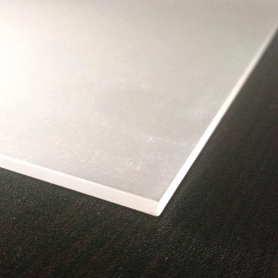 Chine 3mm bilatéraux ont givré les feuilles acryliques ont moulé 1.2g/Cm3 pour le panneau de signe à vendre