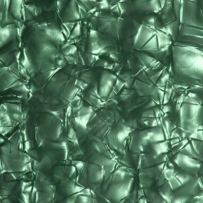 China Green Celluloid High Gloss Plastic Sheets Mother Of Pearl Celluloid Sheet for sale