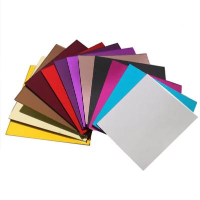 China Cut To Size Plexiglass Mirror Sheets PMMA Reflective Perspex Sheet 1220*2440mm for sale