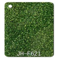 China Green Glitter Colorful Acrylic Sheets  0.118