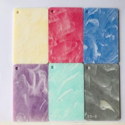 China Pastel Clouds Pattern Acrylic Sheet Vacuum Formed for sale