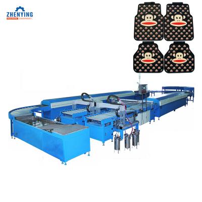 China 3D PVC Molded Soft Rubber PVC Car Mat Machine With Discount for sale