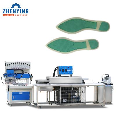 China High Speed ​​PVC Label Factory Shoes Sole Making Machine for sale