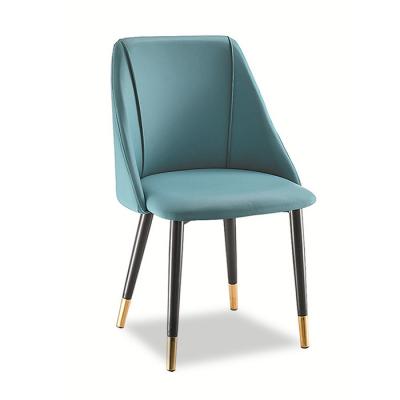 China China Supplier Wholesale Soft Metal Leg Velvet Fabric Dining Chairs For Living Room for sale