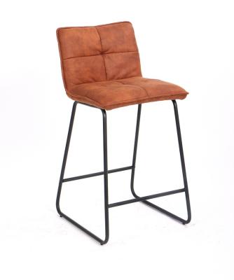 China Factory Direct Sale Contemporary Velvet Bar Chairs Modern Bar Chair Leather for sale