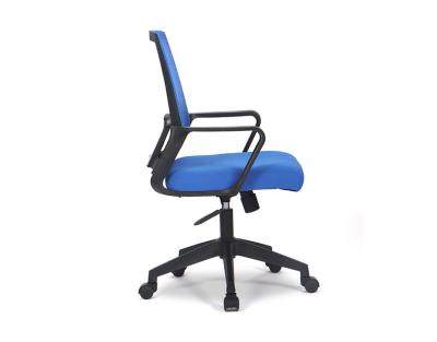 China (Size)Adjustable Modern Lightweight Luxury Office Chair With Mesh Back Metal Frame Wheels Foam Cushion for sale