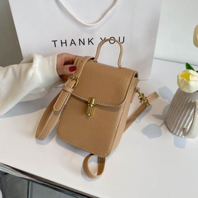 China New Fashionable Luxury PU Women Cross - Body Bag Pu Leather Ladies Small Shoulder Bag 2021 for sale