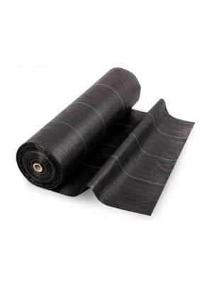 China Permearble Breathable PP Weed Mat Black Ground Cover for sale