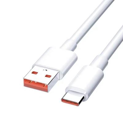 China Cheap price 5A USB data cable charger USB C cable 6A type cantell video game player 66w fast charging C cable for Huawei for sale