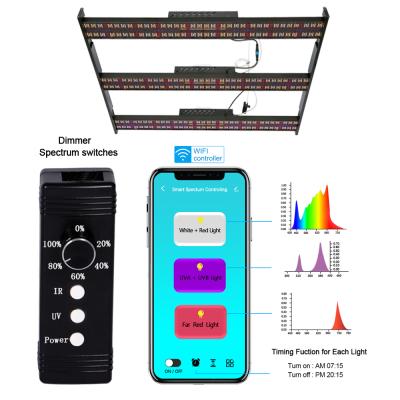 China Seed Starting Seed Starting Bar 600w 800w Samsung LED Hydroponic 8 Watt 8 Tent 600 Watt Controller Optional Flower Plant 4x4 Full Spectrum Samsung LED Grow Light for sale