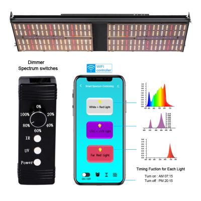 China Seed Starting Dimmable Samsung Lm301H Lm301B Indoor Led Seed Planting Planting Horticulture Greenhouse Full Spectrum 240w Grow Lamp Light Bar for sale