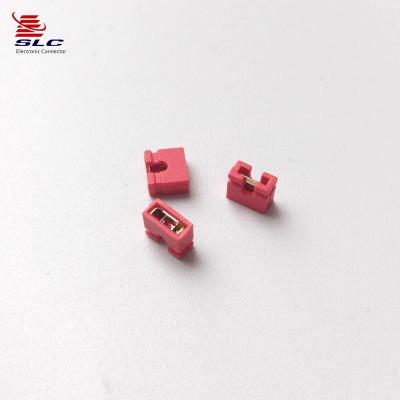 China 2.54 Mm Brass Jumper Terminal Connector Mini Jumper Open Type Height 4.5mm for sale