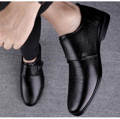 China Wholesale Deodorization Men's Casual Shoes Leather Trim Luxury Genuine Leather Stylish Shoes For Men for sale