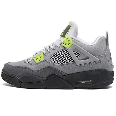 China Cushioning a variety of styles help original wholesale good quality men's high AJ 4 factory fashion brand outdoor sports shoes AJ 4 for sale