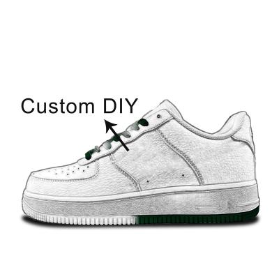 China Fashion trend pure manual design brand logo sports basketball custom sneakers for sale