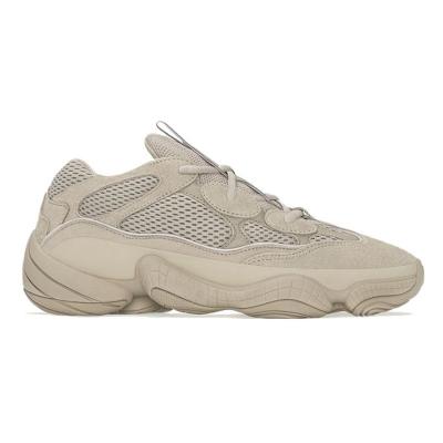 China 2022 original good quality leather men's white Yeezy shoes cushioning new spot new design brand Yeezy 500 for sale