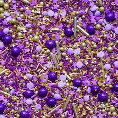 China Edible Glitter Sprinkles Bulk , Mixed Mode Jimmy For Cream Cake Decorating DIY SG012 for sale