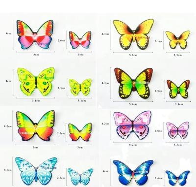 China Food Safe Edible Butterfly 3D Butterfly Rice Wafer Paper Butterfly For Cake Decoration BP001 for sale