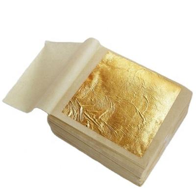 China Edible Food Gold 24K Silver Foil Foil For Cake Ice Cream Decoration GL001 for sale