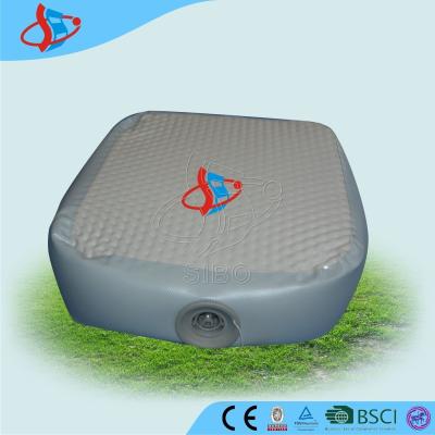 China Gymnastics Inflatable Tumble Track For Adult / Grey Air Track Tumbling for sale