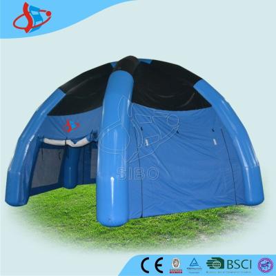 China Dome Bubble Lawn Inflatable Event Tent Blue Amazing For Adults for sale