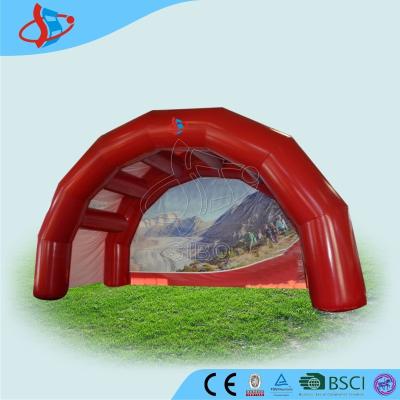 China Red Arch Backpacking Inflatable Event Tent Attractive Healthy for sale