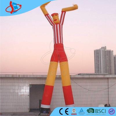 China Large Blow Up Inflatable Advertising Man Parachute Fabric For Opening Ceremony for sale