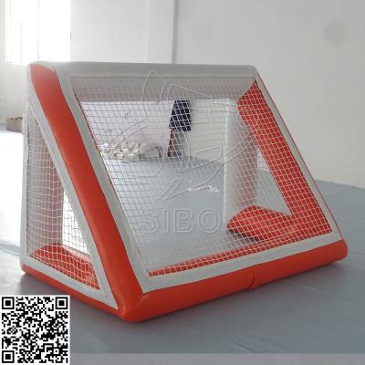 China White / Red Removable Inflatable Pvc Soccor Gate For Inflatable Soccor Filed for sale