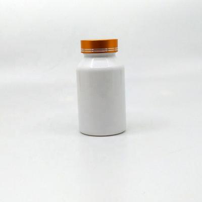 China Capsules Factory Direct Sale 160ml Empty White Capsules Tablets PET Bottles Plastic Medicine Packing Bottles With Screw Caps For Health for sale