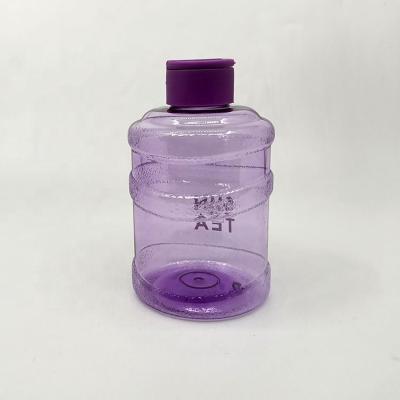 China Liquid / Tea Water Packaging Use Hot Sale 500ml Transparent Empty PET Liquid Packaging Plastic Bottles Tea Water Packaging Plastic Bottles With Screw Caps for sale