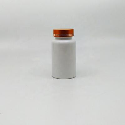 China Capsules Packing Hot Sale Empty White 120ml PET Capsule Softgels Packing Plastic Bottles Medicine Use Bottles For Tablets With Screw Caps for sale